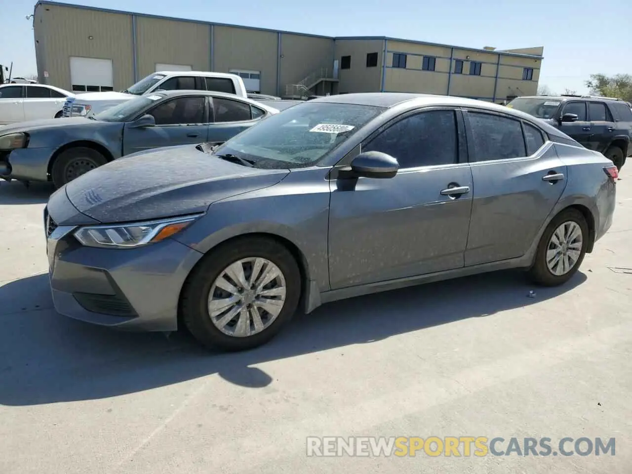 1 Photograph of a damaged car 3N1AB8BV9NY225734 NISSAN SENTRA 2022