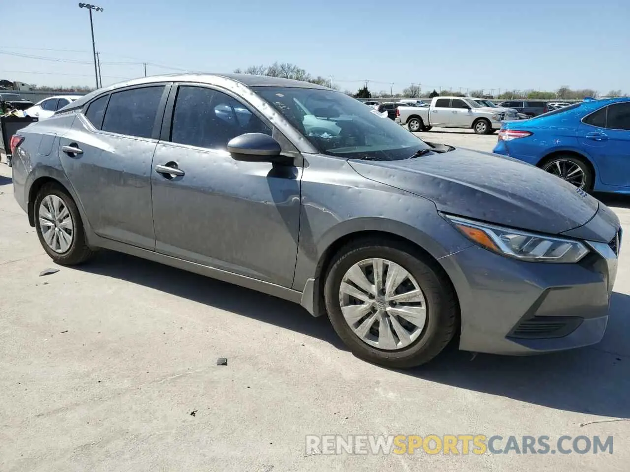 4 Photograph of a damaged car 3N1AB8BV9NY225734 NISSAN SENTRA 2022