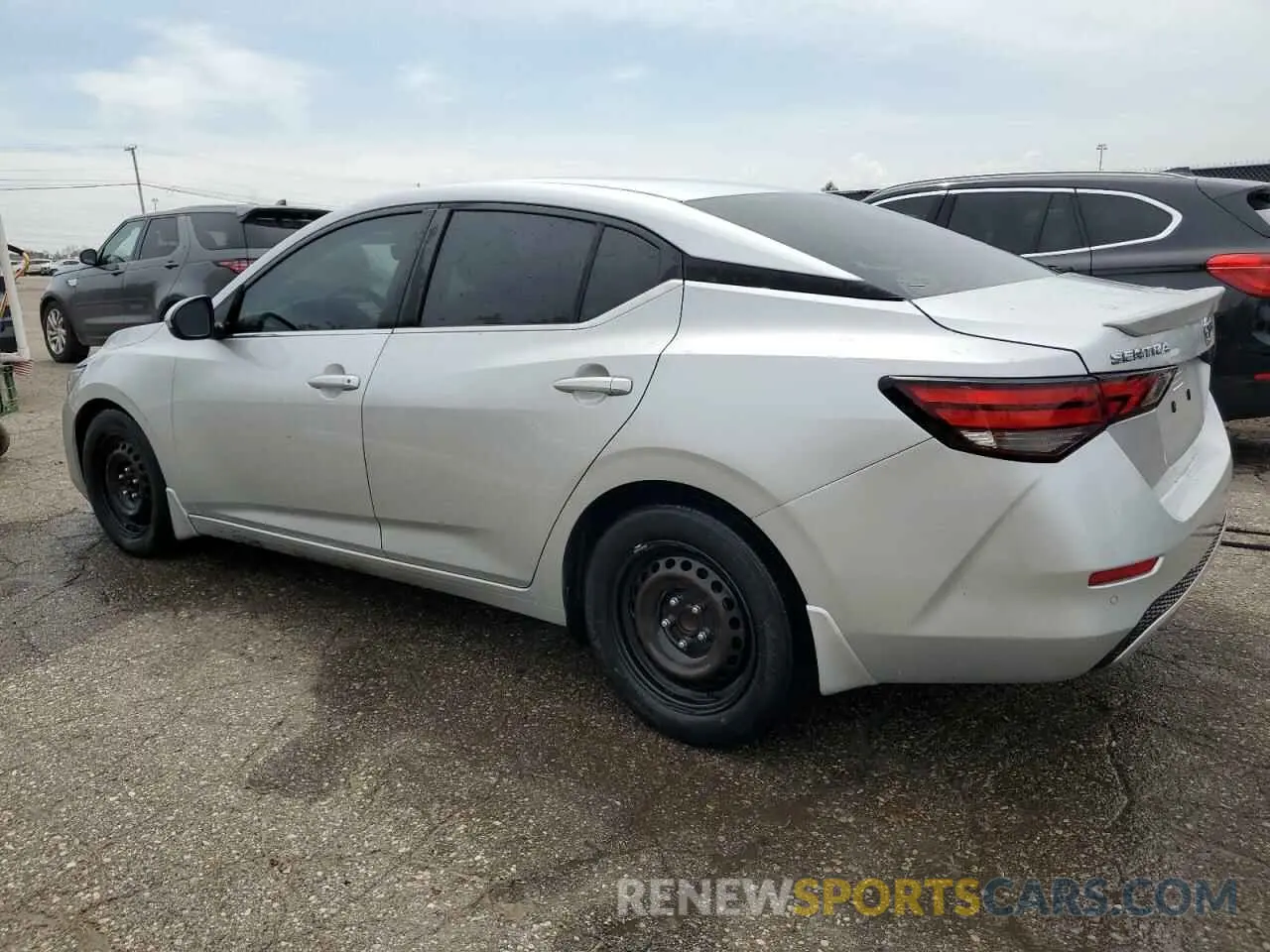 2 Photograph of a damaged car 3N1AB8BV9NY259866 NISSAN SENTRA 2022