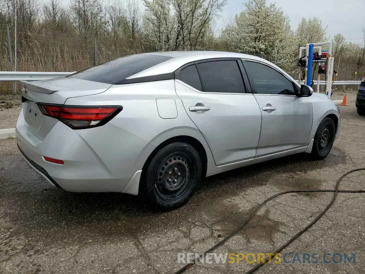 3 Photograph of a damaged car 3N1AB8BV9NY259866 NISSAN SENTRA 2022