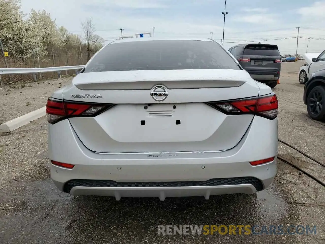 6 Photograph of a damaged car 3N1AB8BV9NY259866 NISSAN SENTRA 2022