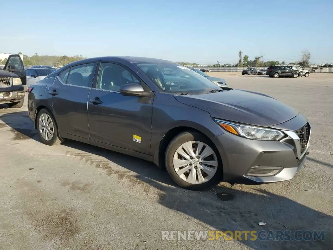 4 Photograph of a damaged car 3N1AB8BVXNY240341 NISSAN SENTRA 2022