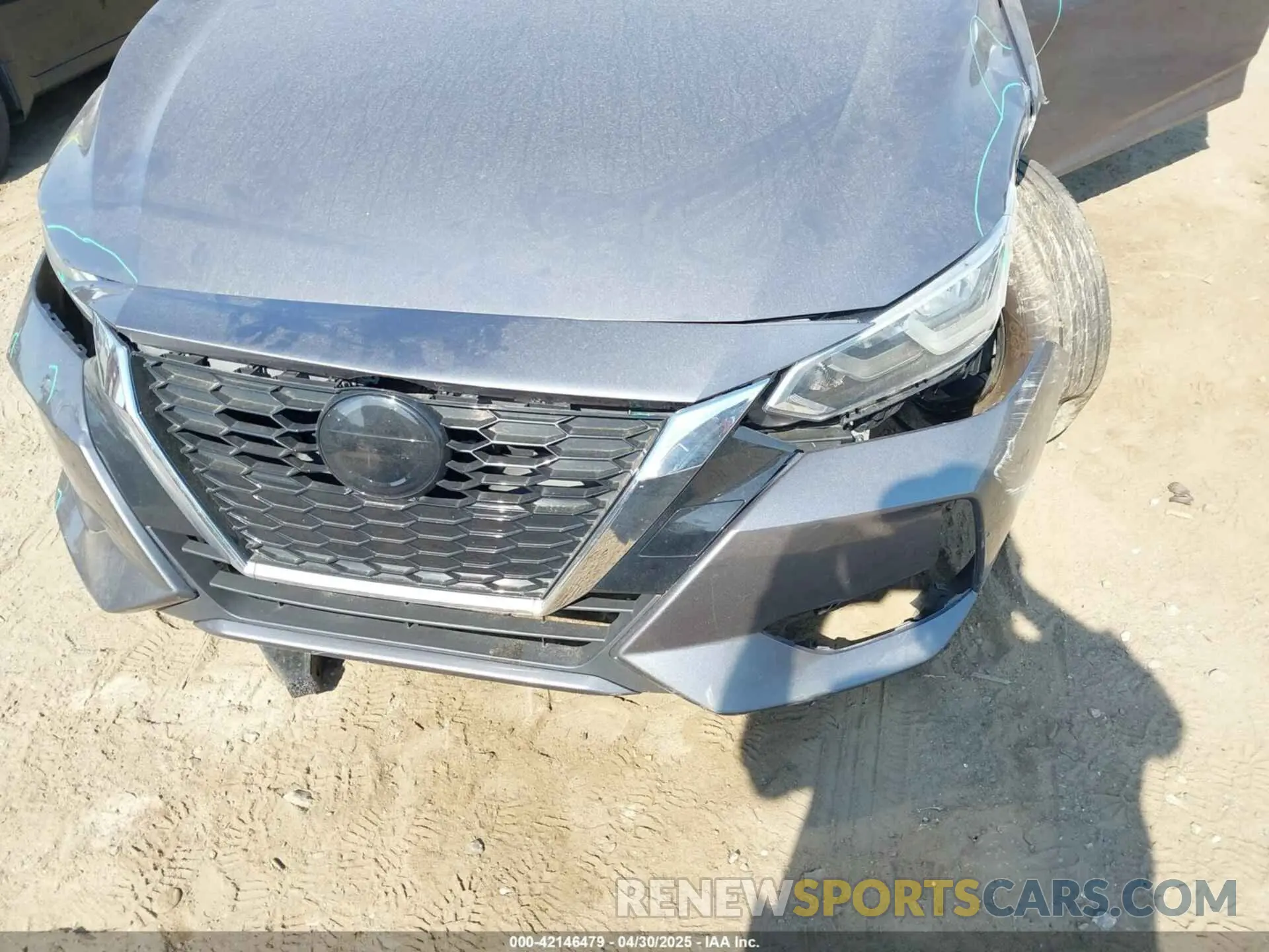 17 Photograph of a damaged car 3N1AB8CV0NY203295 NISSAN SENTRA 2022