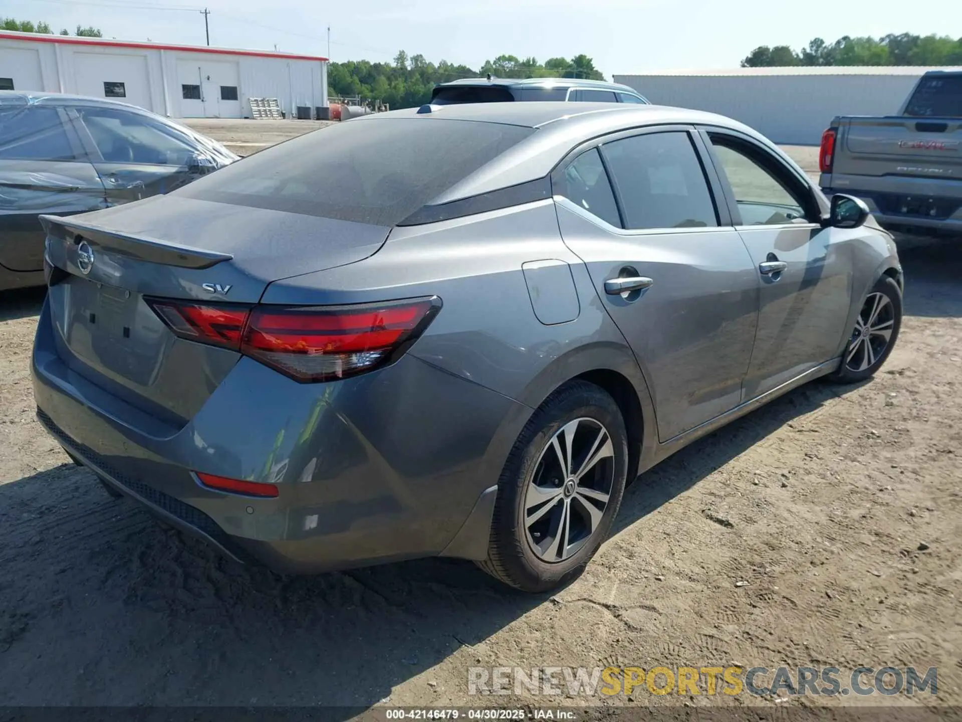 4 Photograph of a damaged car 3N1AB8CV0NY203295 NISSAN SENTRA 2022