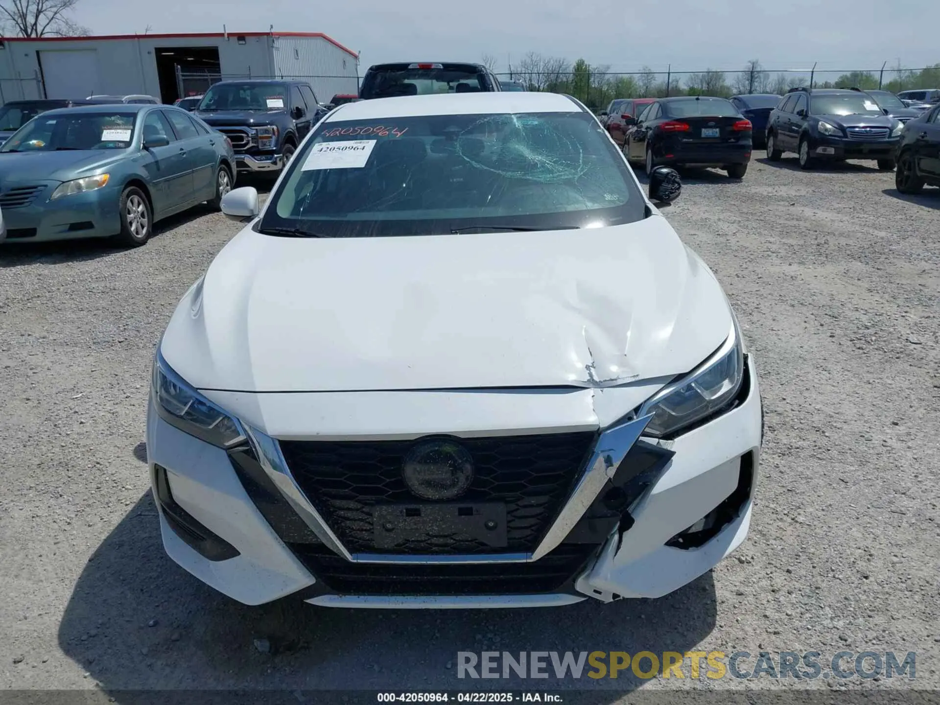 12 Photograph of a damaged car 3N1AB8CV0NY221411 NISSAN SENTRA 2022