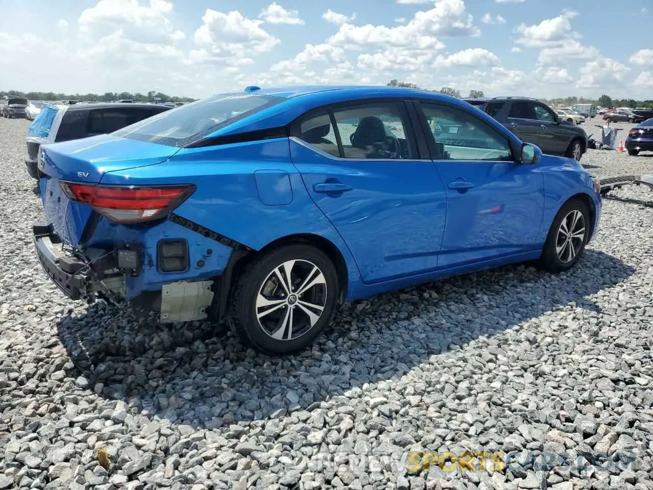3 Photograph of a damaged car 3N1AB8CV0NY242579 NISSAN SENTRA 2022
