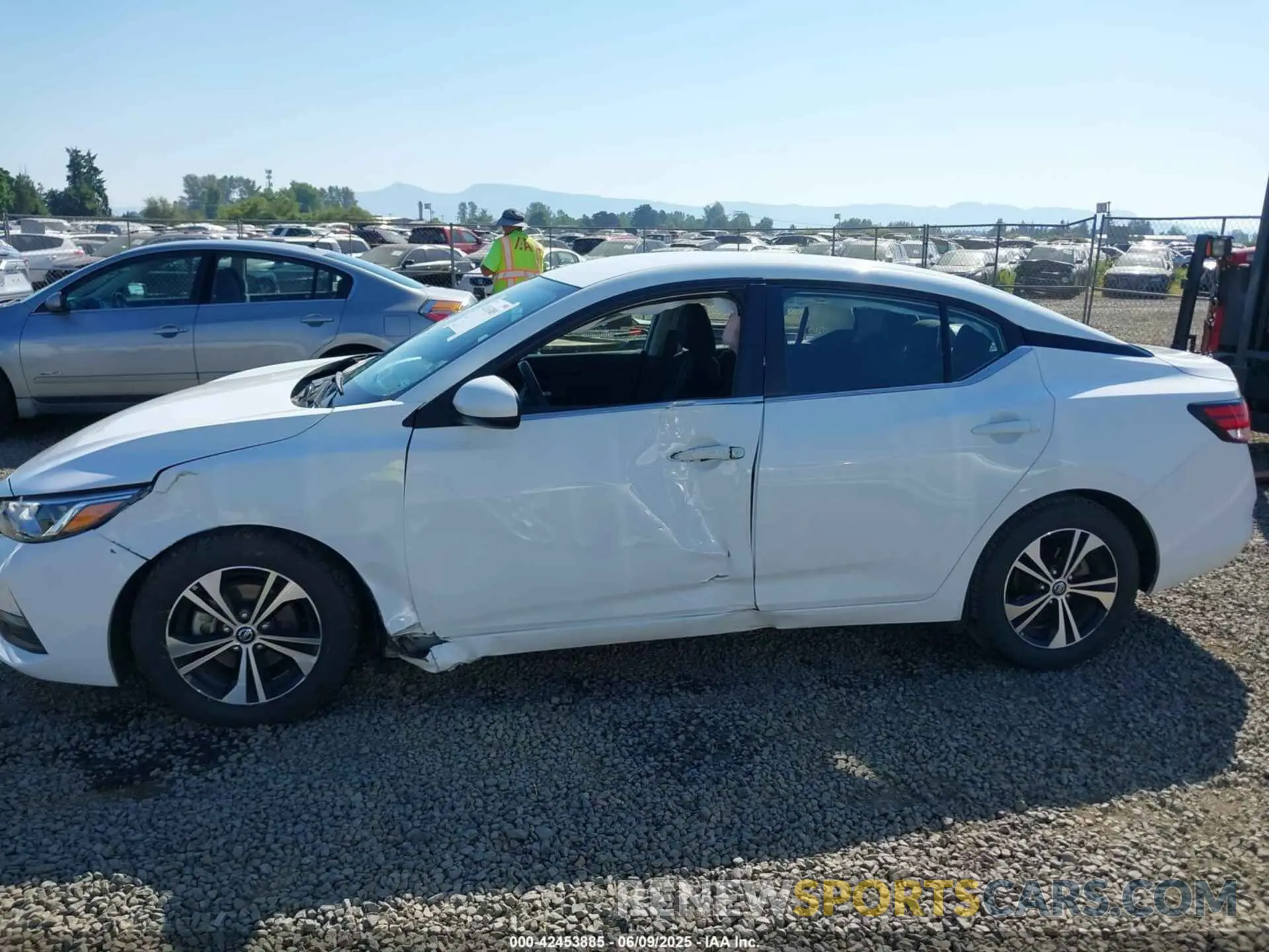 14 Photograph of a damaged car 3N1AB8CV0NY244235 NISSAN SENTRA 2022