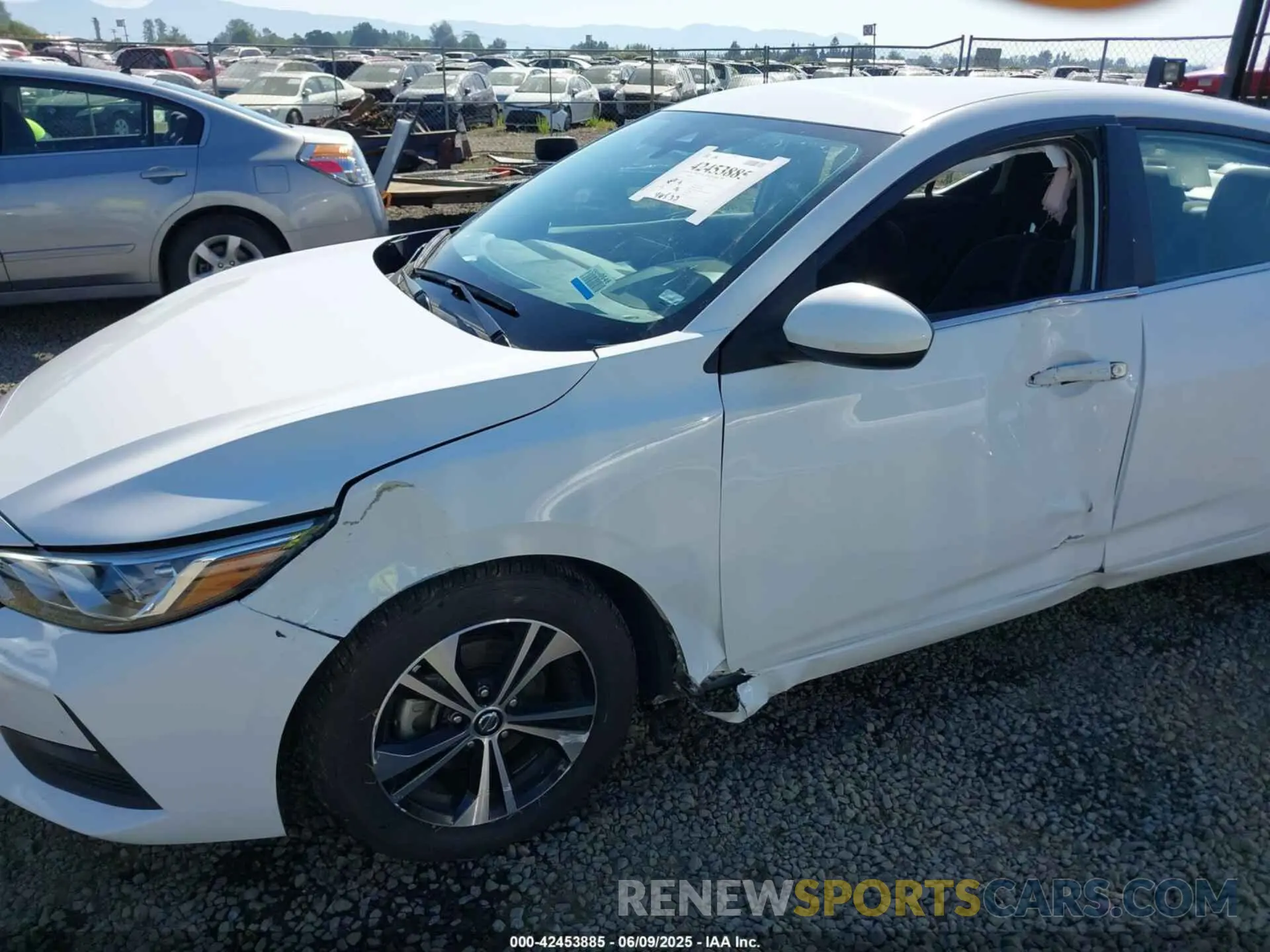 6 Photograph of a damaged car 3N1AB8CV0NY244235 NISSAN SENTRA 2022
