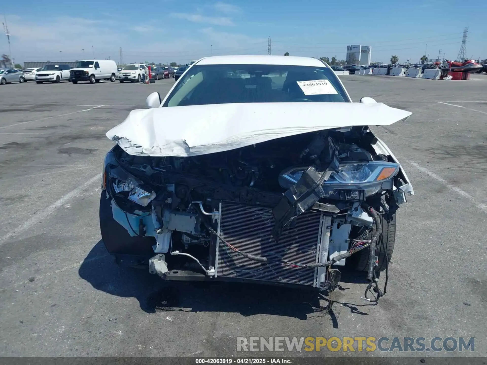 13 Photograph of a damaged car 3N1AB8CV0NY248964 NISSAN SENTRA 2022