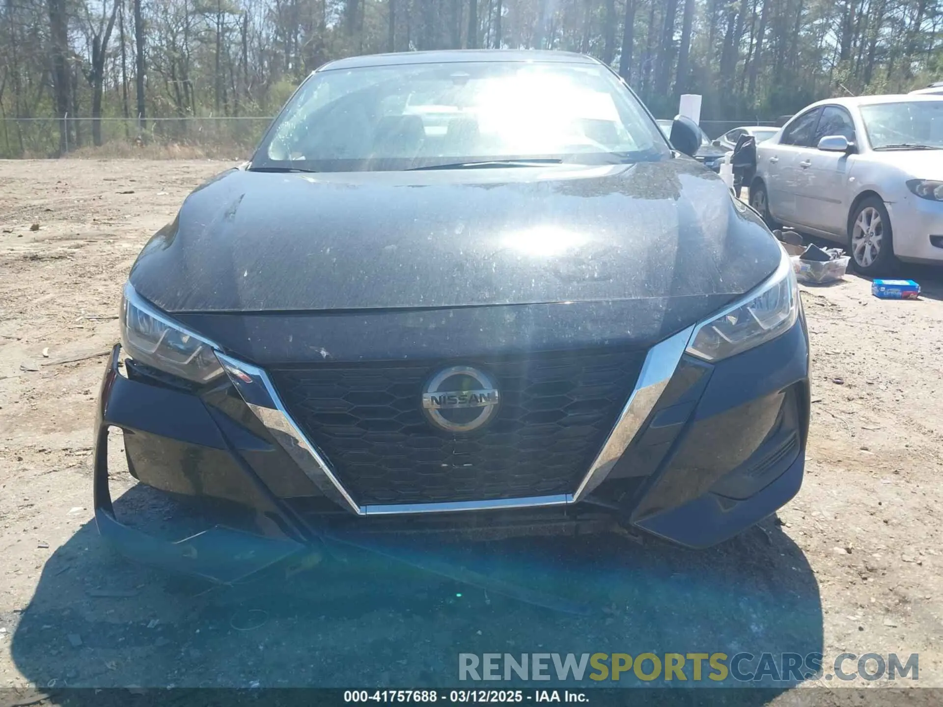 13 Photograph of a damaged car 3N1AB8CV0NY258331 NISSAN SENTRA 2022