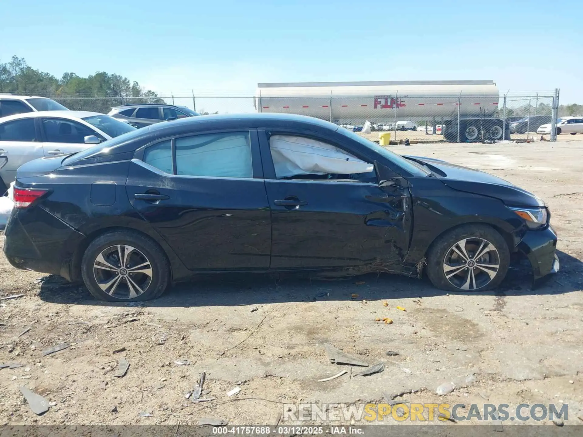 14 Photograph of a damaged car 3N1AB8CV0NY258331 NISSAN SENTRA 2022