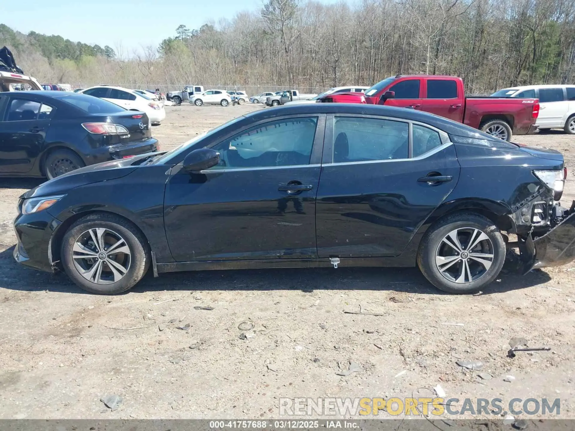 15 Photograph of a damaged car 3N1AB8CV0NY258331 NISSAN SENTRA 2022