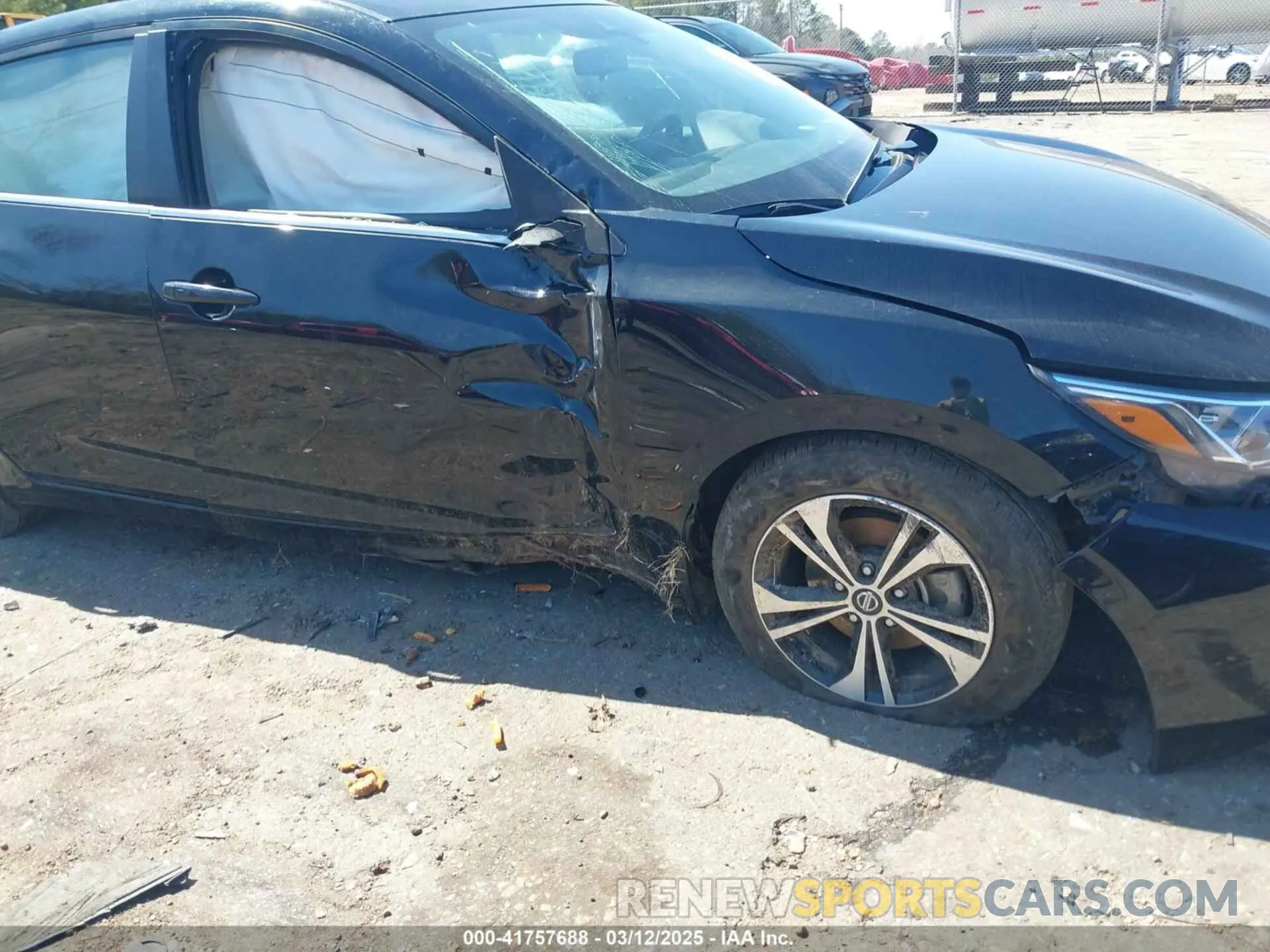 6 Photograph of a damaged car 3N1AB8CV0NY258331 NISSAN SENTRA 2022