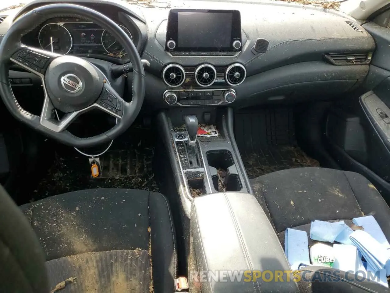 8 Photograph of a damaged car 3N1AB8CV0NY259463 NISSAN SENTRA 2022