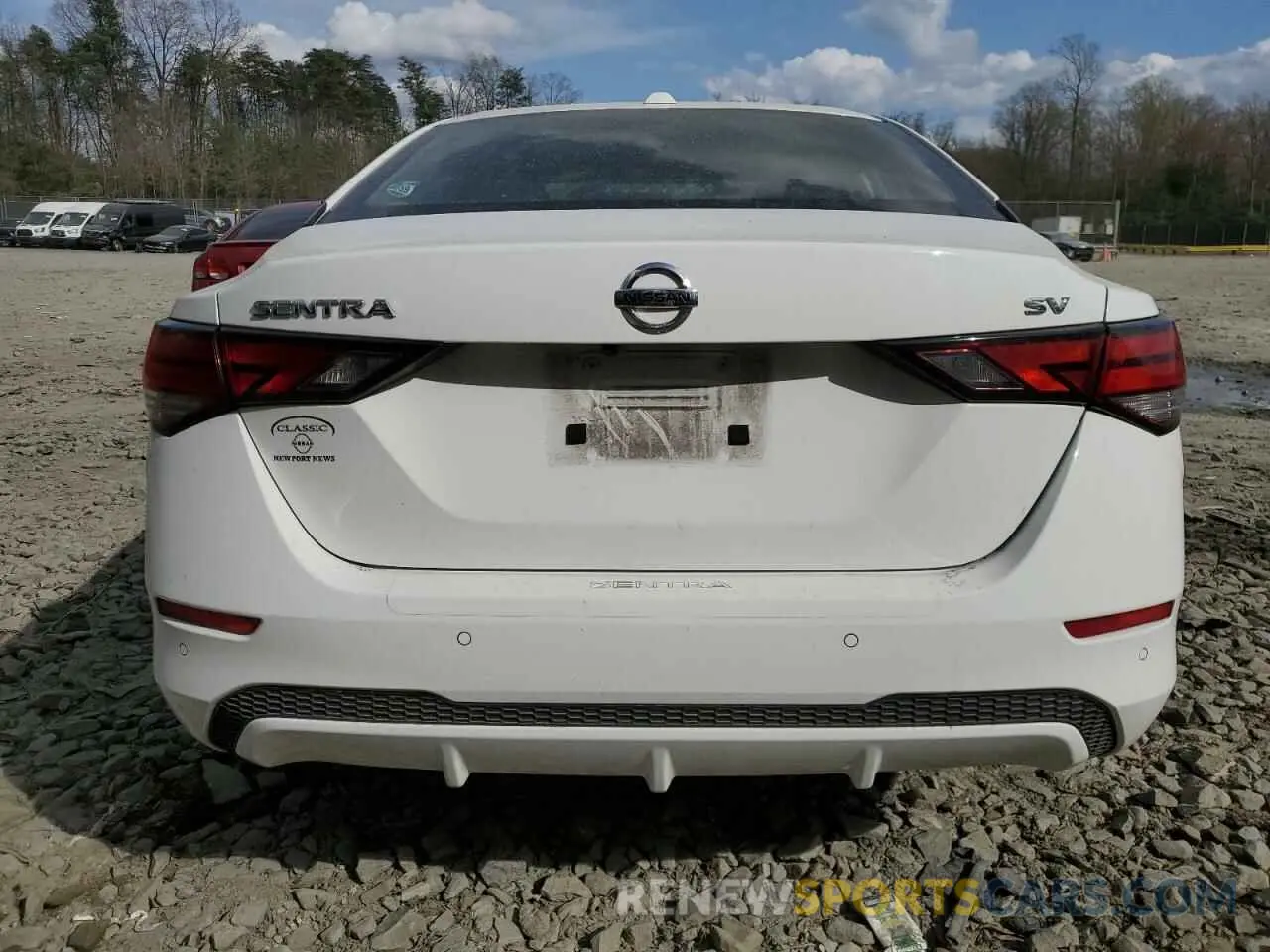 6 Photograph of a damaged car 3N1AB8CV0NY287652 NISSAN SENTRA 2022