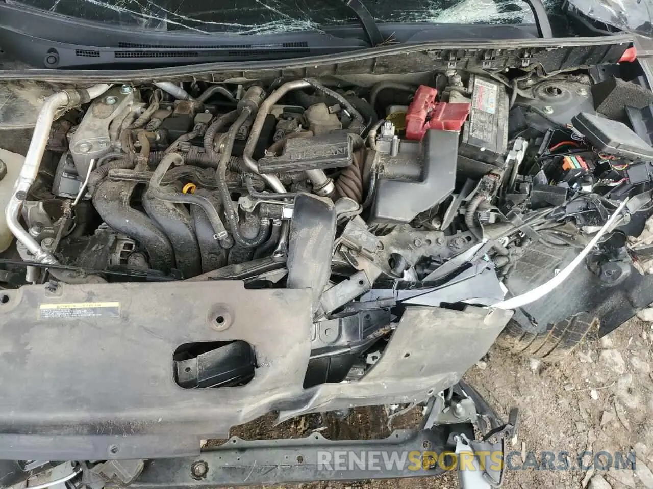 12 Photograph of a damaged car 3N1AB8CV0NY292432 NISSAN SENTRA 2022