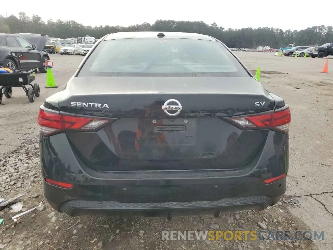 6 Photograph of a damaged car 3N1AB8CV0NY292432 NISSAN SENTRA 2022