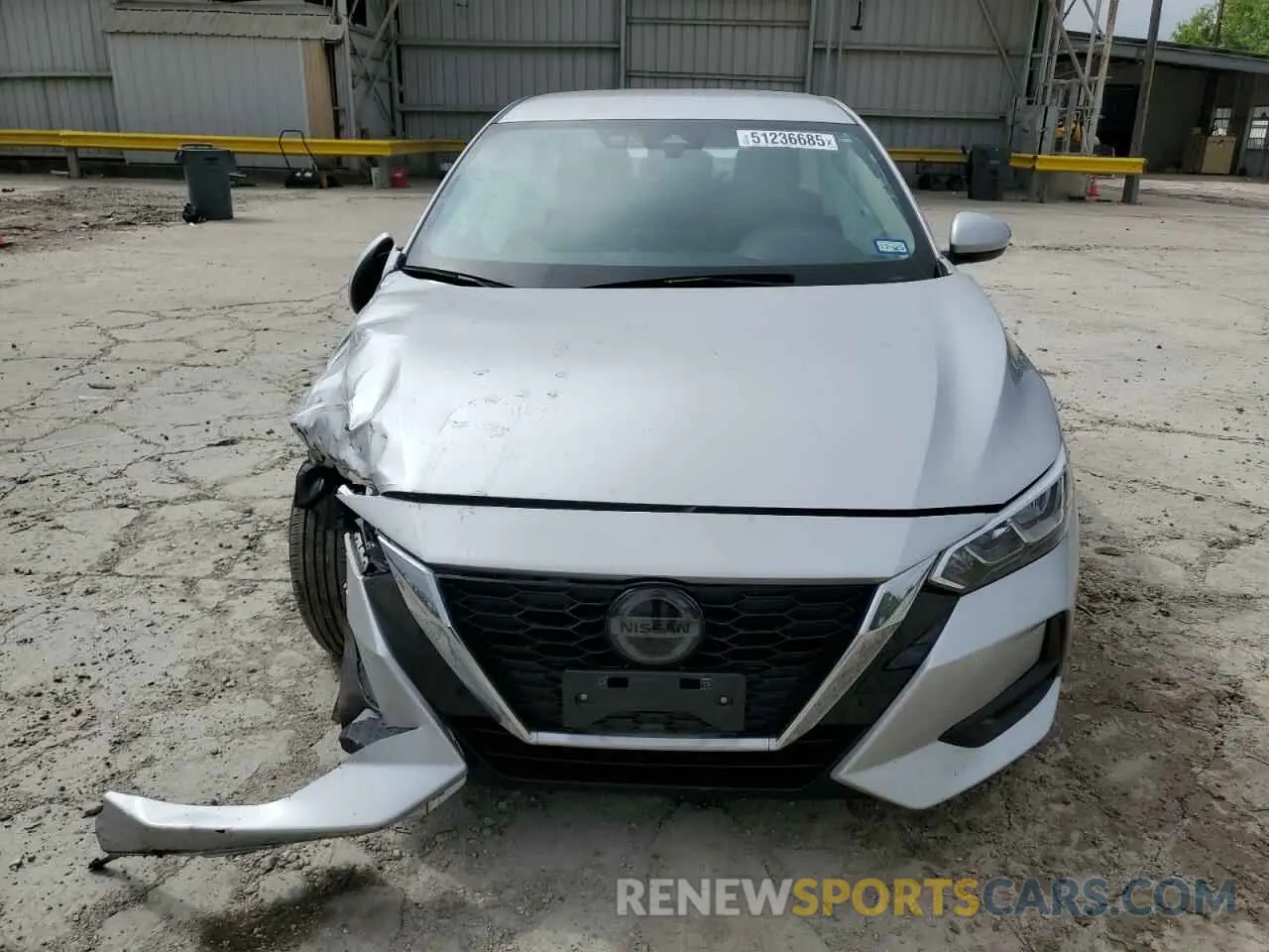 5 Фотография поврежденного автомобиля 3N1AB8CV0NY295394 NISSAN SENTRA 2022