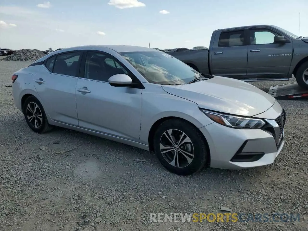 4 Photograph of a damaged car 3N1AB8CV0NY300819 NISSAN SENTRA 2022