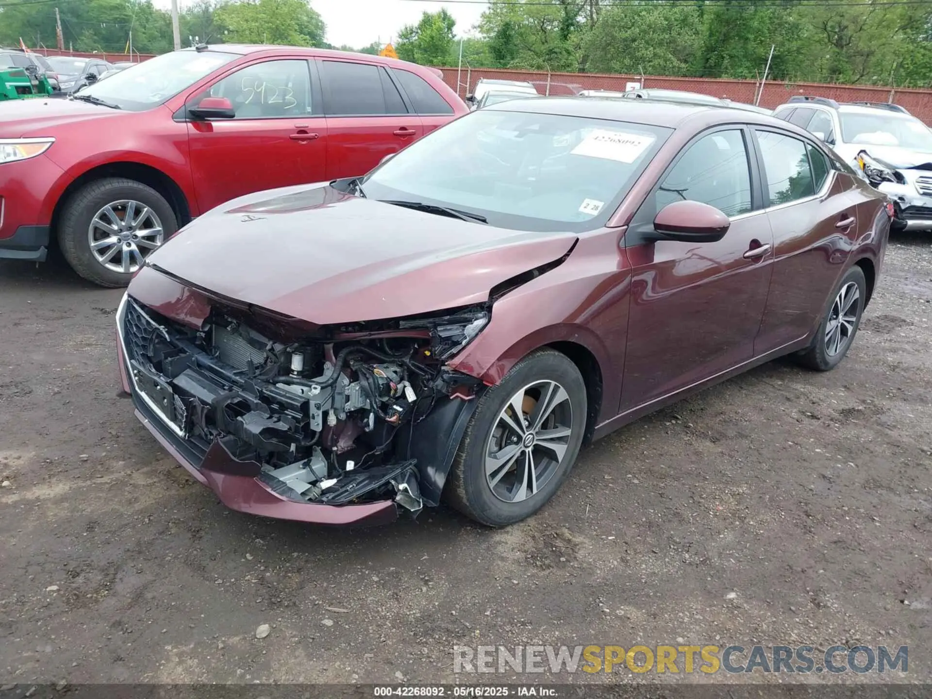 2 Фотография поврежденного автомобиля 3N1AB8CV0NY314588 NISSAN SENTRA 2022