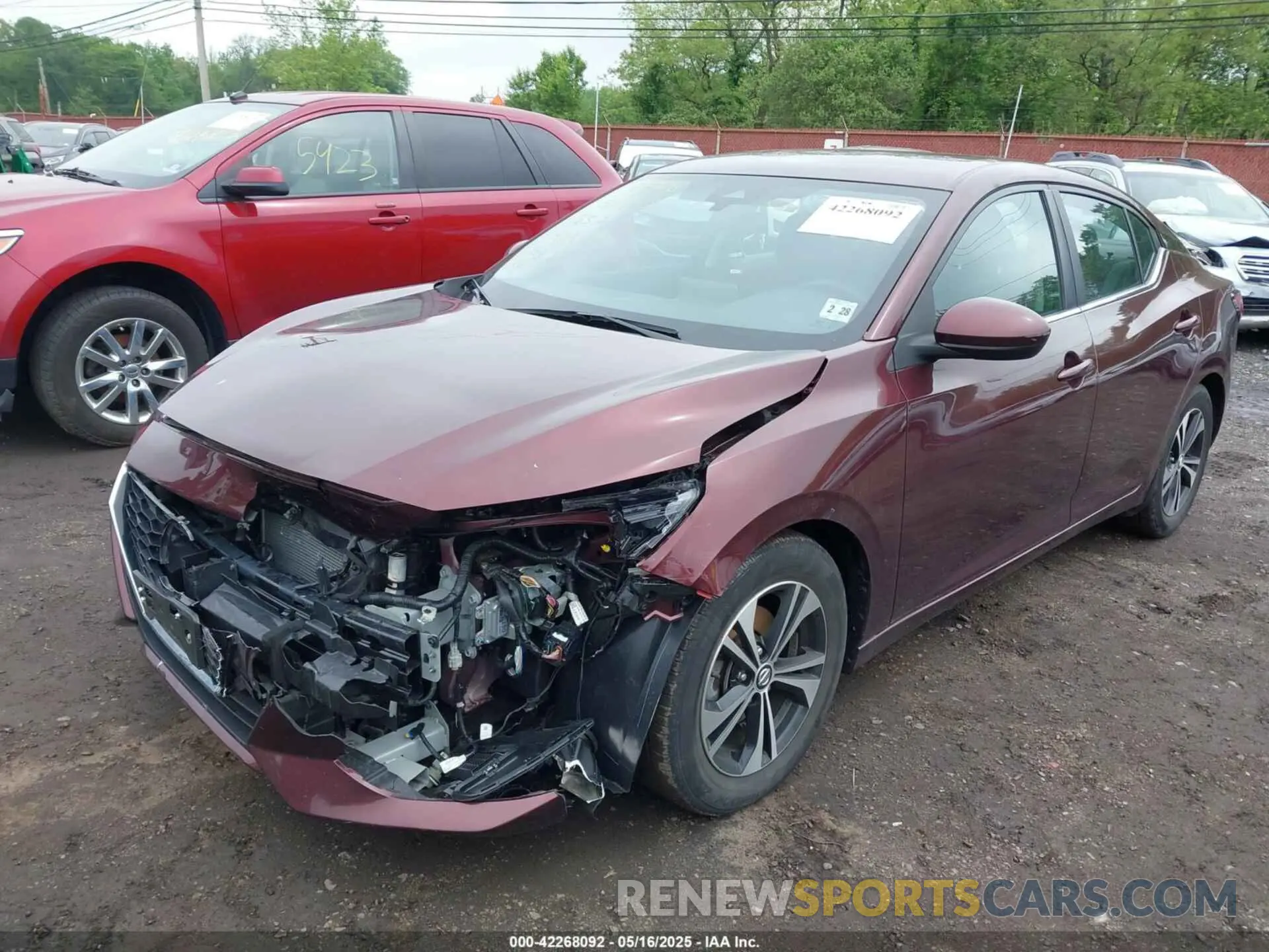 6 Фотография поврежденного автомобиля 3N1AB8CV0NY314588 NISSAN SENTRA 2022