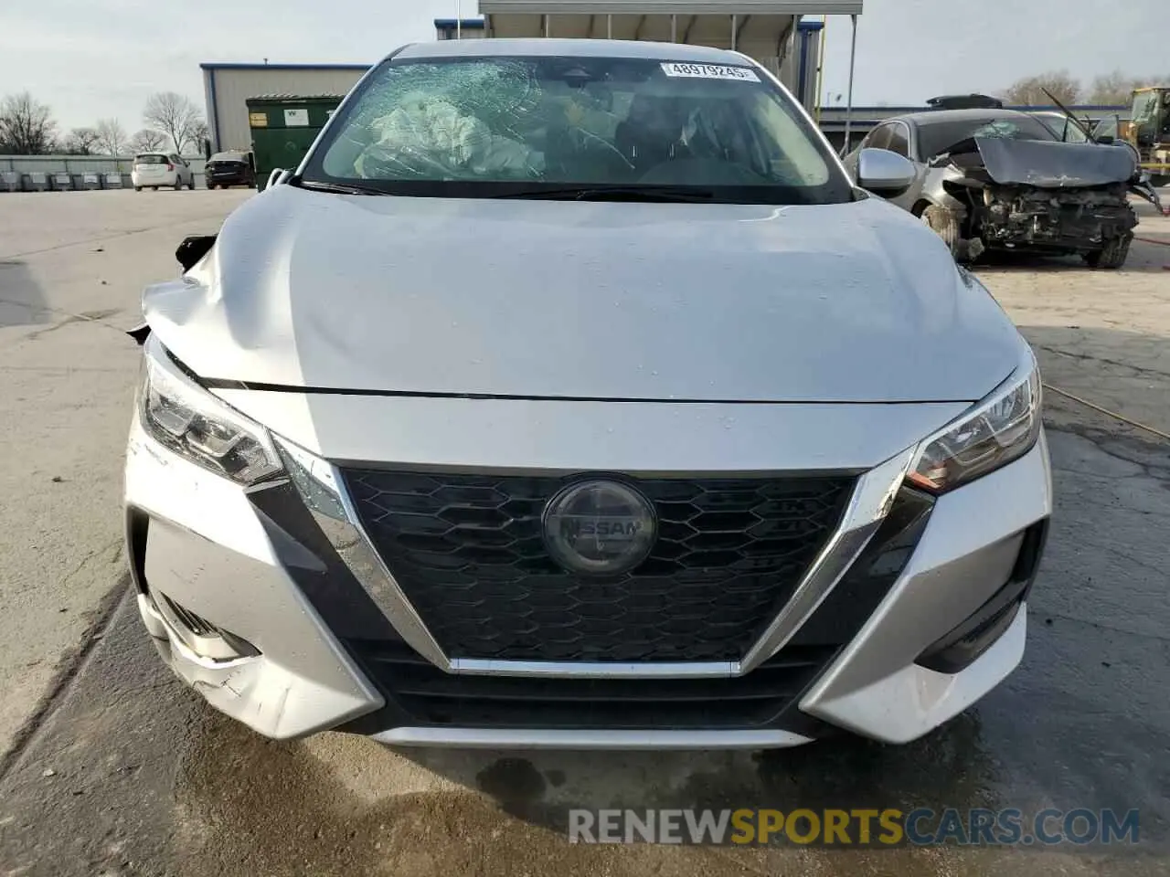 5 Photograph of a damaged car 3N1AB8CV0NY317605 NISSAN SENTRA 2022
