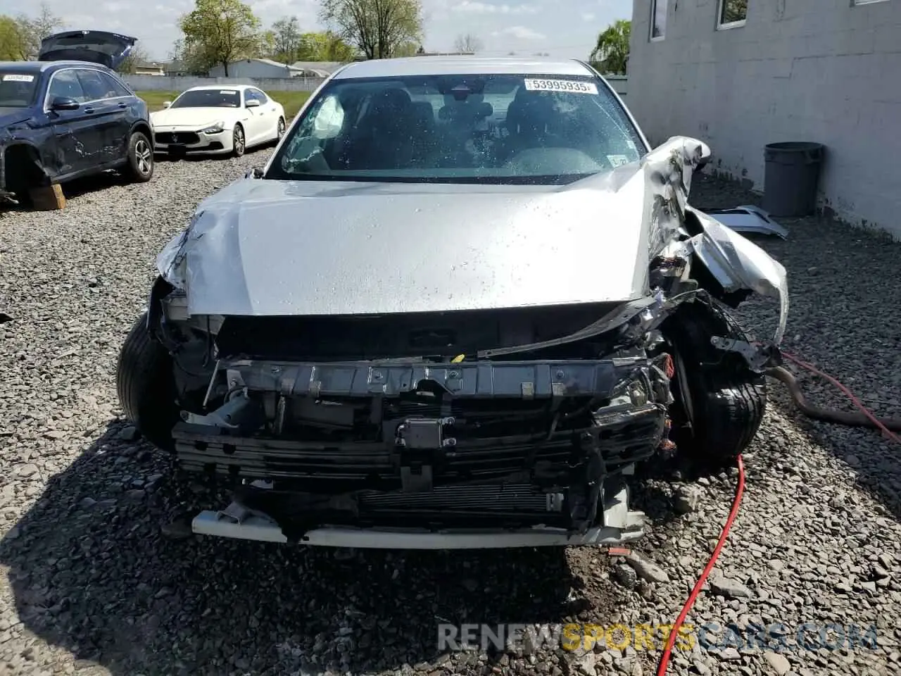 5 Photograph of a damaged car 3N1AB8CV1NY209512 NISSAN SENTRA 2022