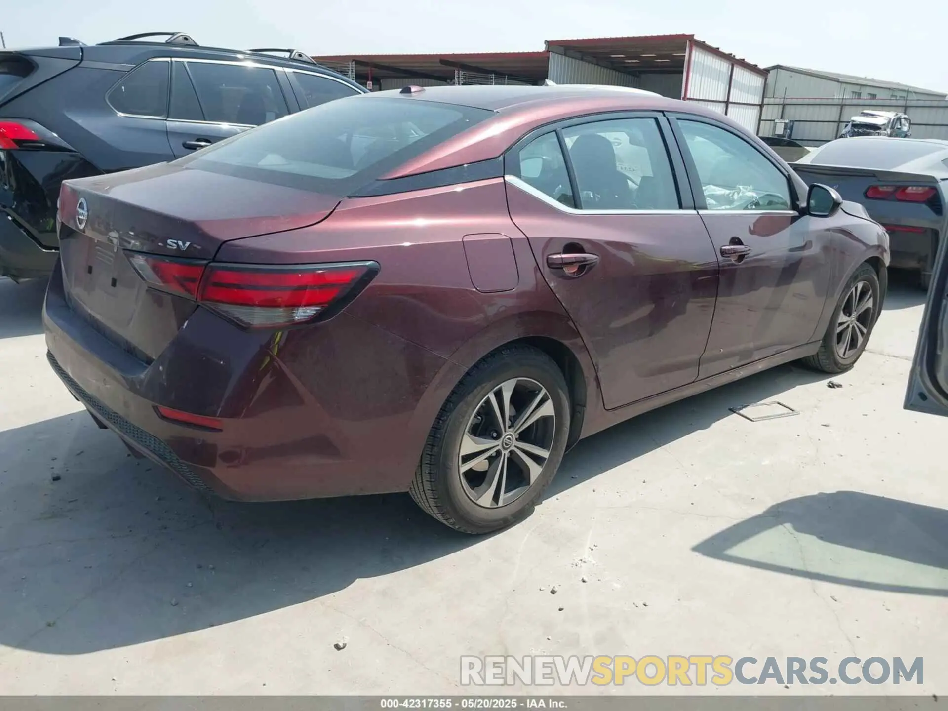 4 Фотография поврежденного автомобиля 3N1AB8CV1NY218534 NISSAN SENTRA 2022