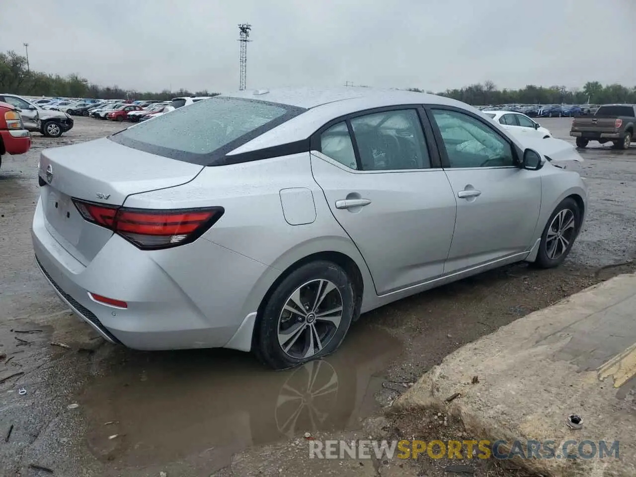 3 Photograph of a damaged car 3N1AB8CV1NY229095 NISSAN SENTRA 2022