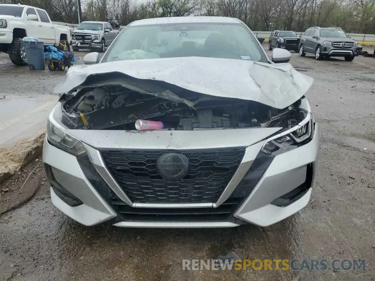 5 Photograph of a damaged car 3N1AB8CV1NY229095 NISSAN SENTRA 2022