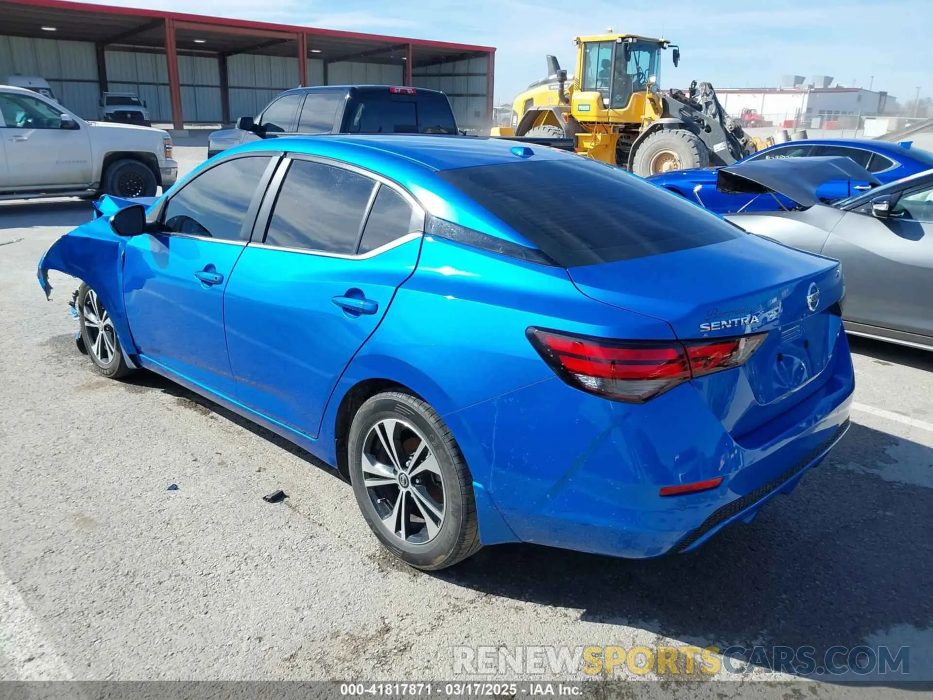 3 Photograph of a damaged car 3N1AB8CV1NY229162 NISSAN SENTRA 2022
