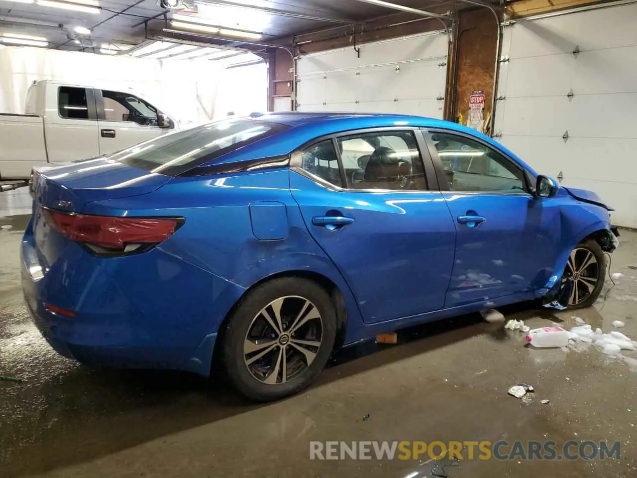 3 Фотография поврежденного автомобиля 3N1AB8CV1NY230120 NISSAN SENTRA 2022