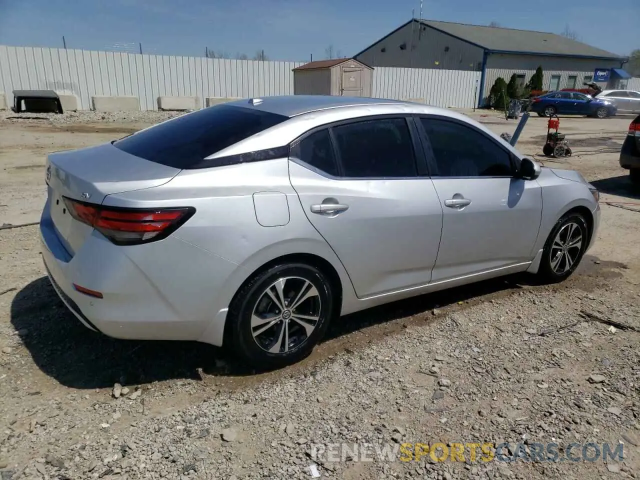 3 Photograph of a damaged car 3N1AB8CV1NY247659 NISSAN SENTRA 2022