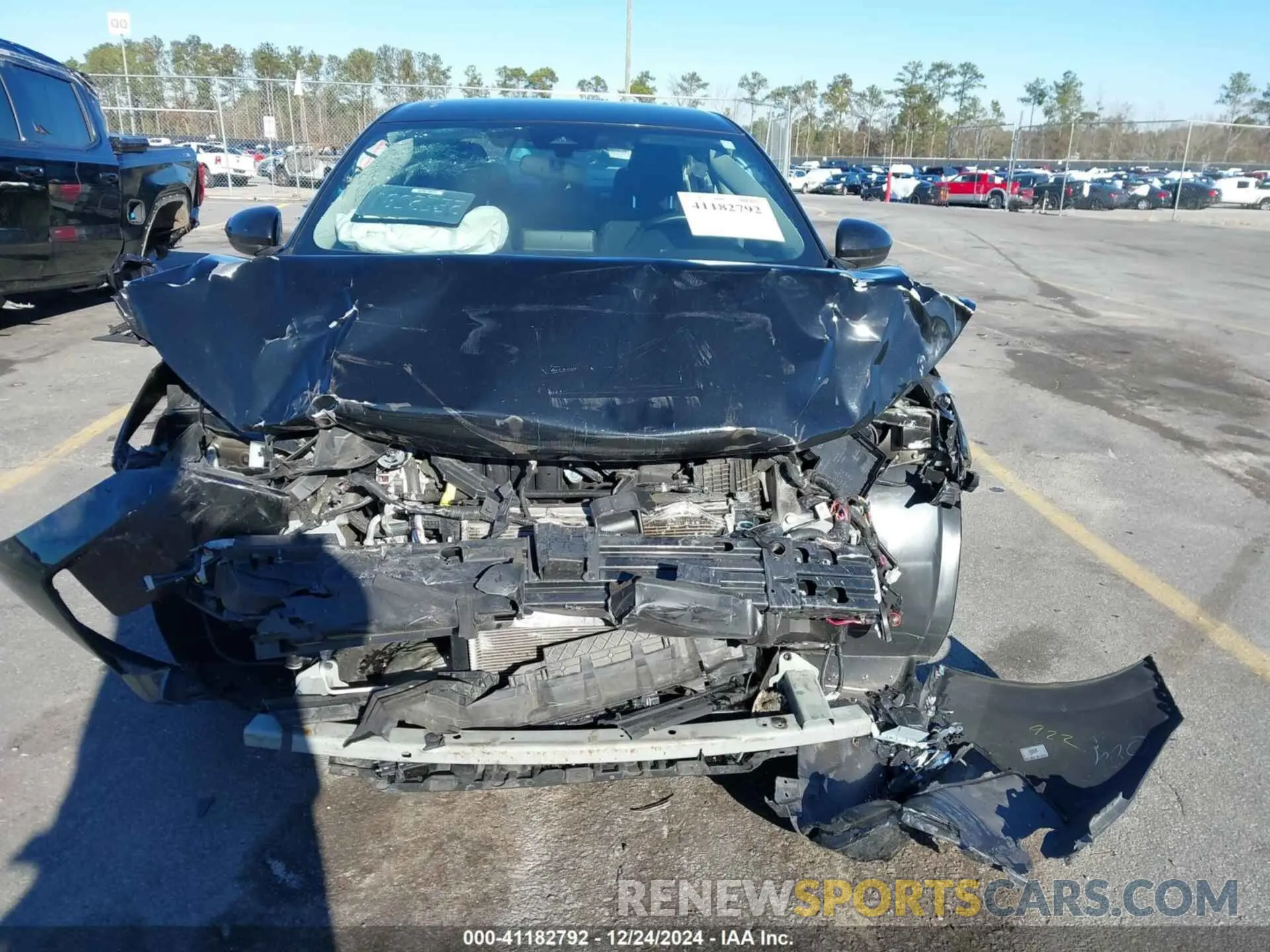 12 Photograph of a damaged car 3N1AB8CV1NY248259 NISSAN SENTRA 2022