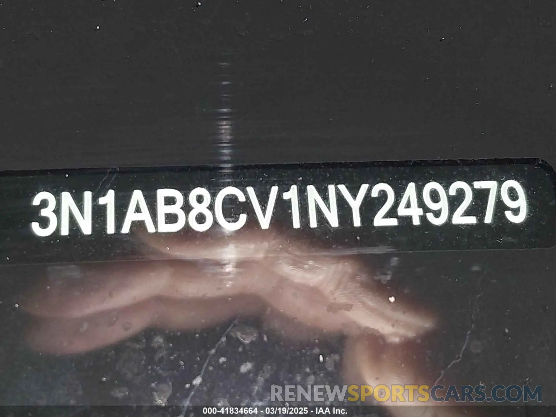 17 Photograph of a damaged car 3N1AB8CV1NY249279 NISSAN SENTRA 2022