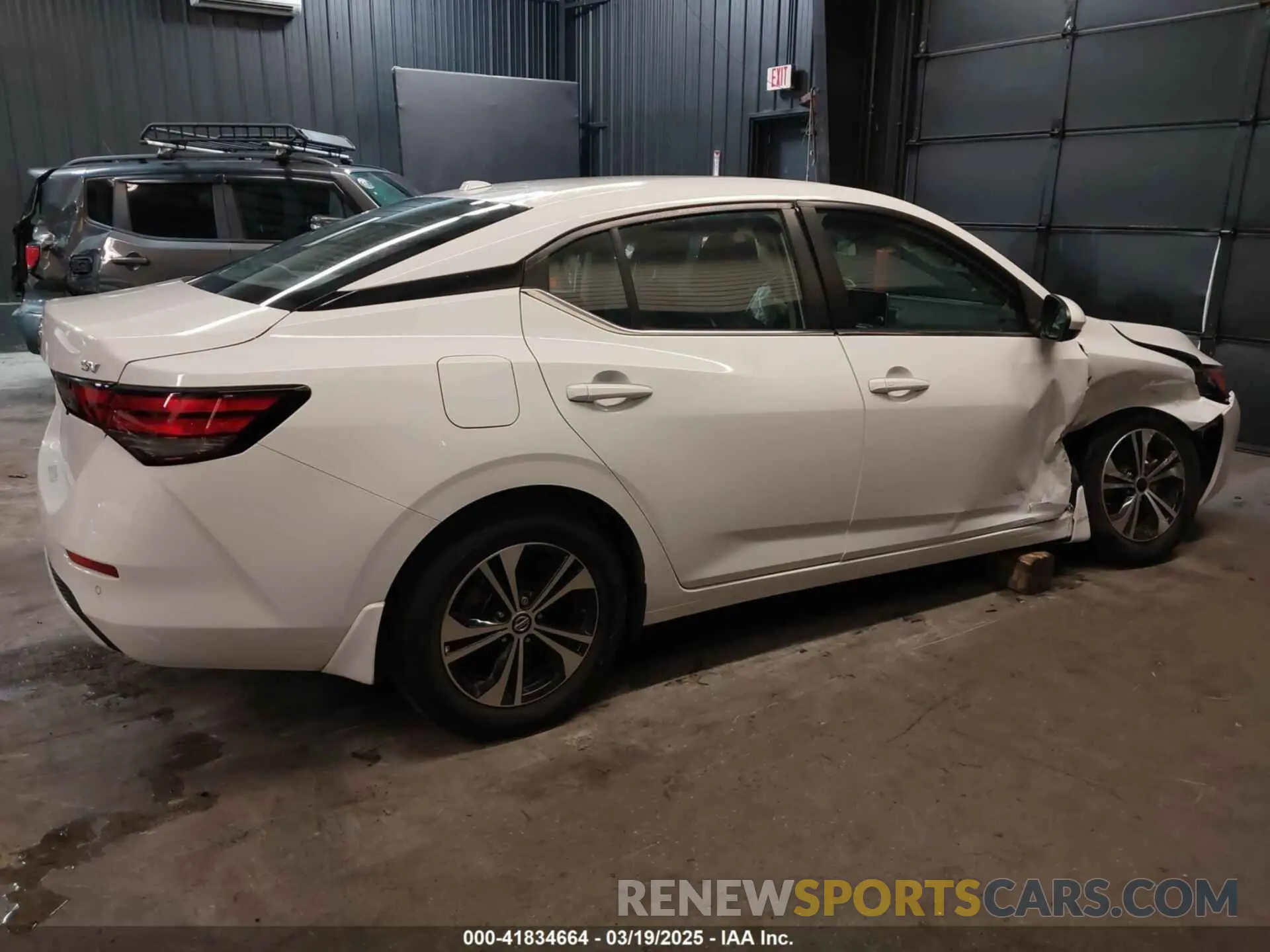 4 Photograph of a damaged car 3N1AB8CV1NY249279 NISSAN SENTRA 2022