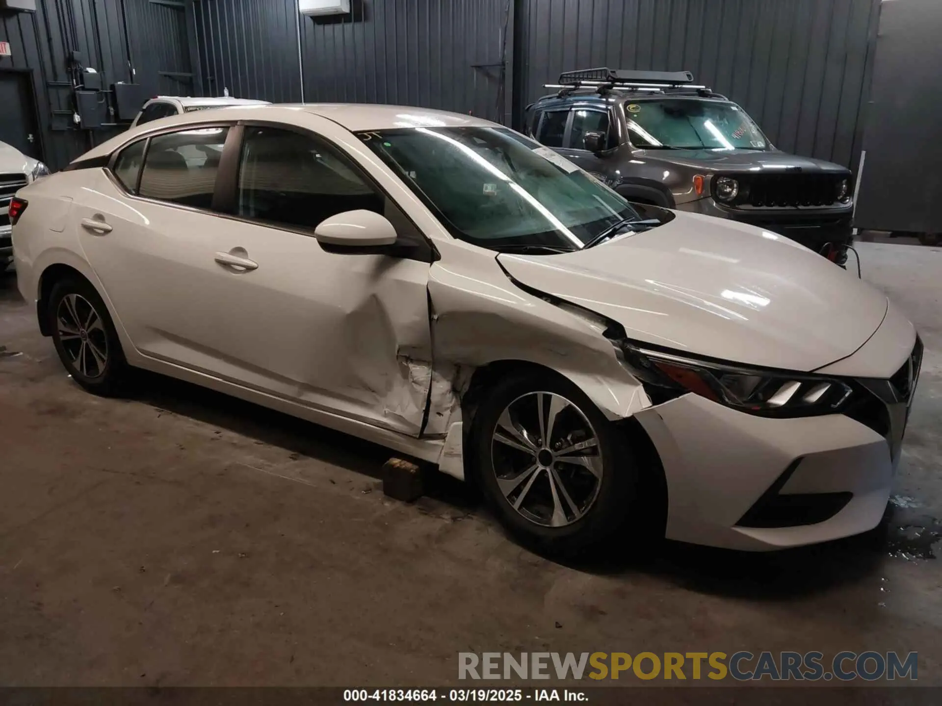 6 Photograph of a damaged car 3N1AB8CV1NY249279 NISSAN SENTRA 2022