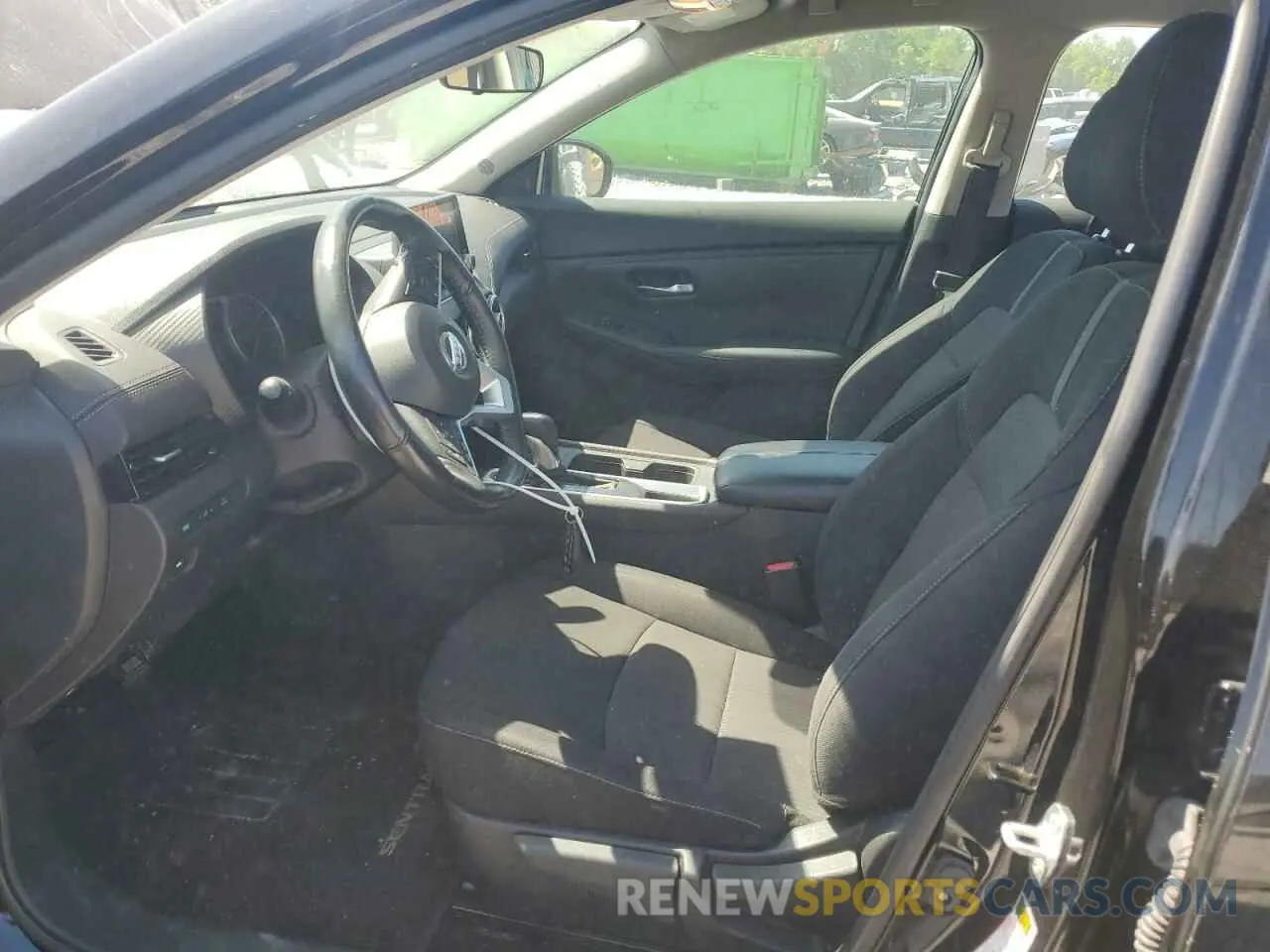 7 Photograph of a damaged car 3N1AB8CV1NY268107 NISSAN SENTRA 2022