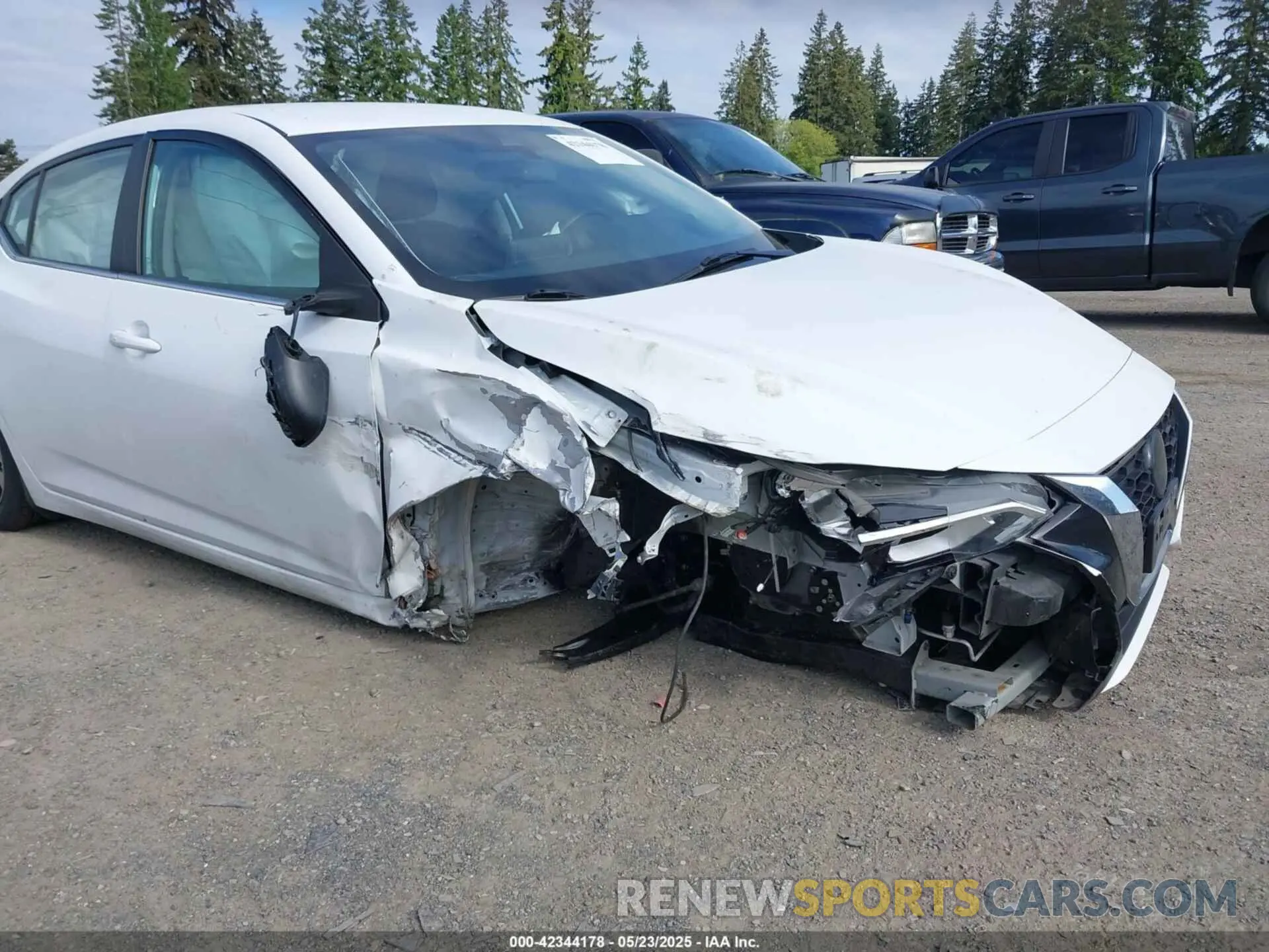 6 Фотография поврежденного автомобиля 3N1AB8CV1NY272528 NISSAN SENTRA 2022
