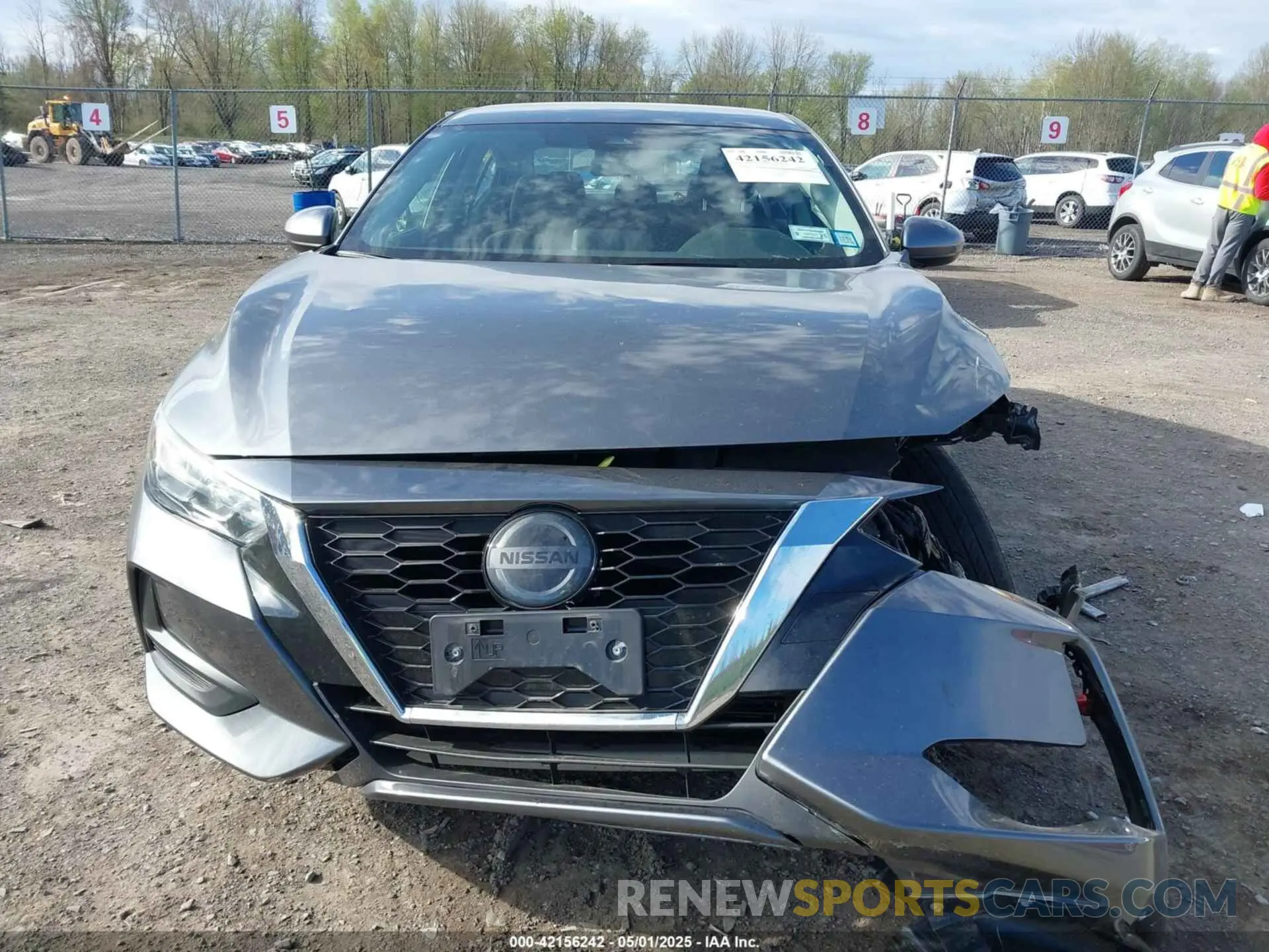 11 Photograph of a damaged car 3N1AB8CV1NY275140 NISSAN SENTRA 2022