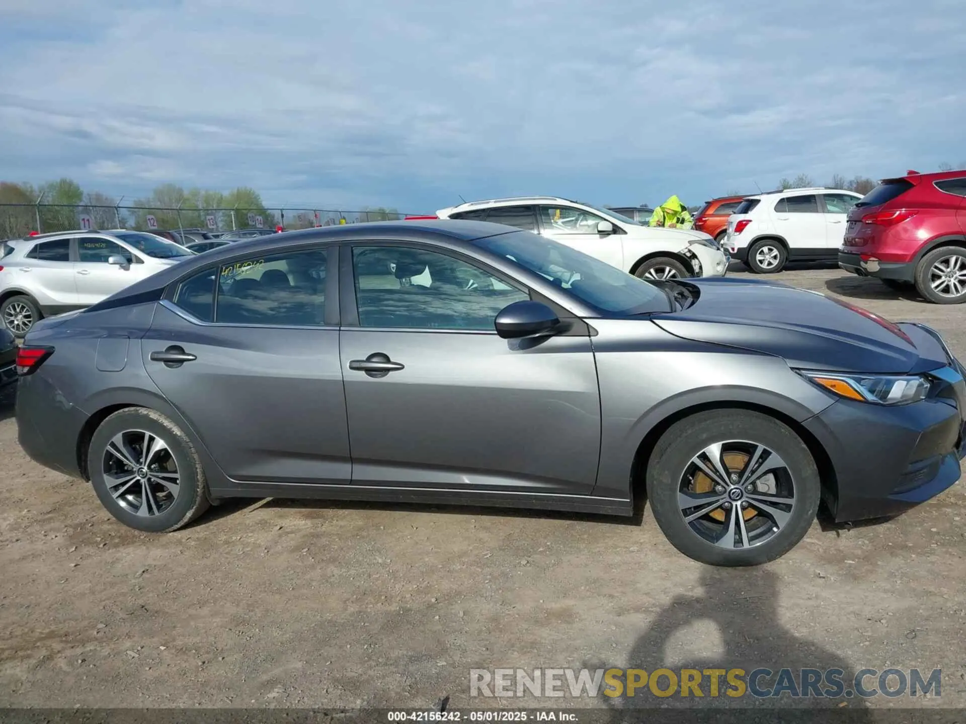 12 Photograph of a damaged car 3N1AB8CV1NY275140 NISSAN SENTRA 2022