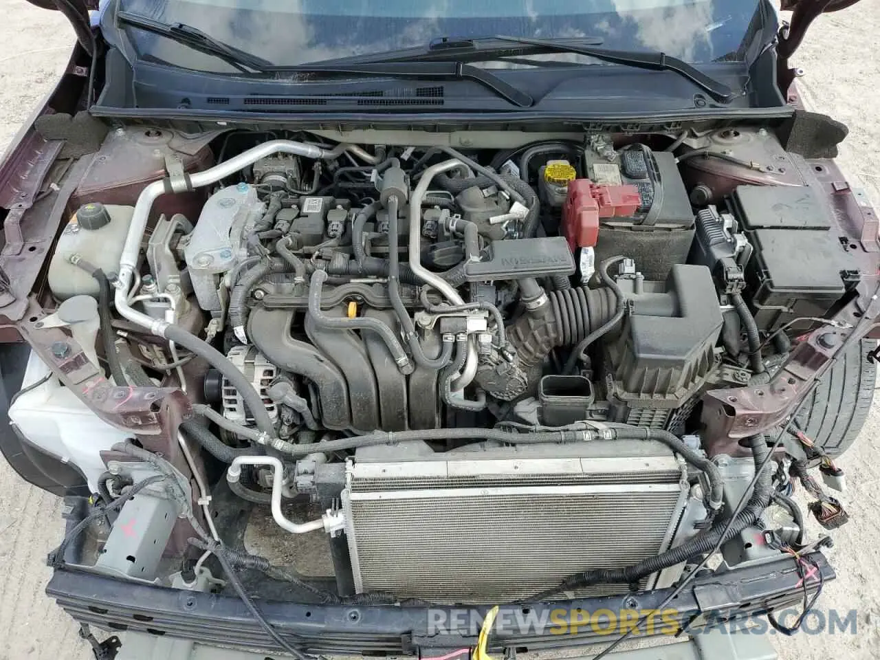 11 Photograph of a damaged car 3N1AB8CV1NY287868 NISSAN SENTRA 2022