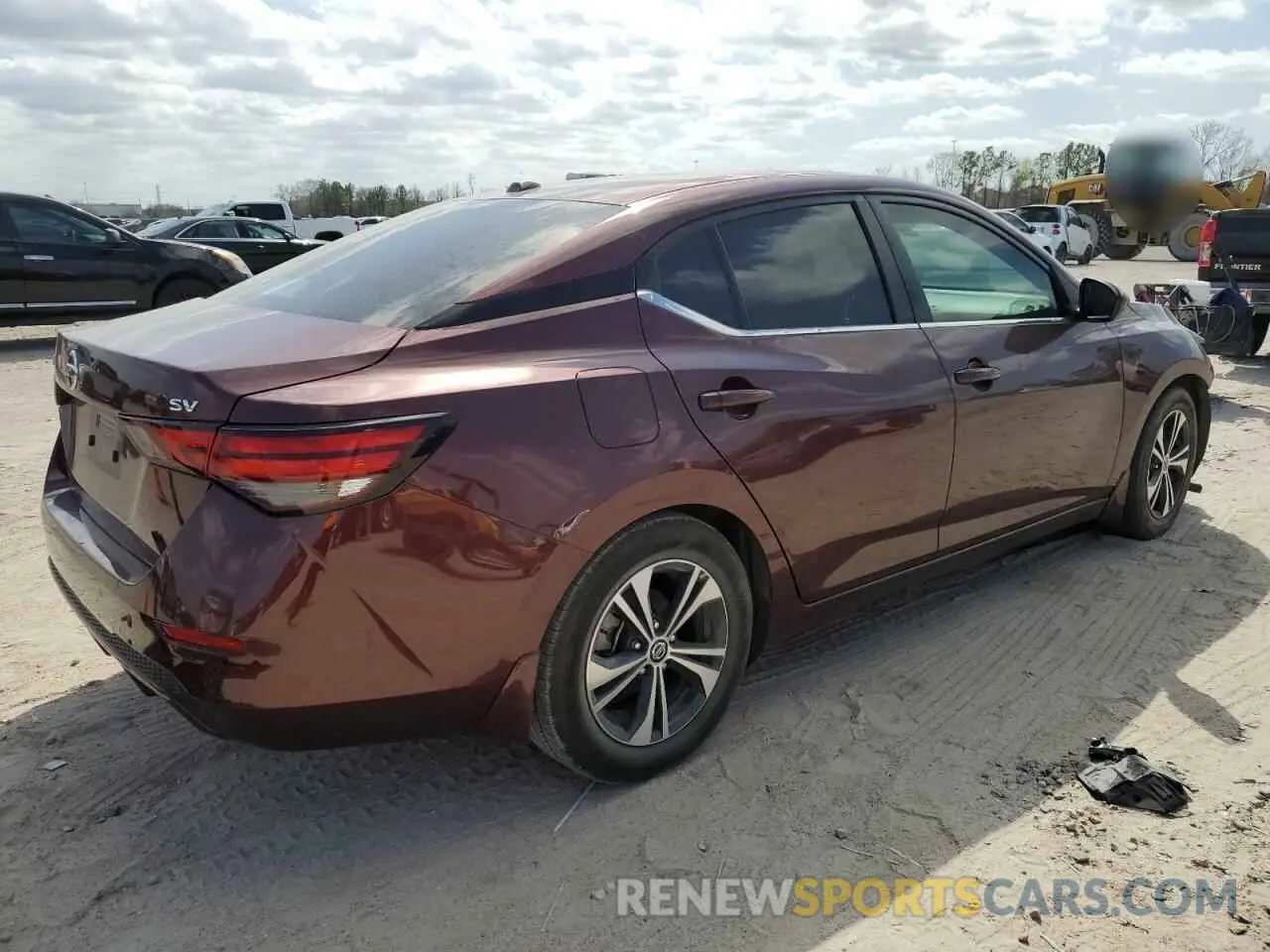 3 Photograph of a damaged car 3N1AB8CV1NY287868 NISSAN SENTRA 2022