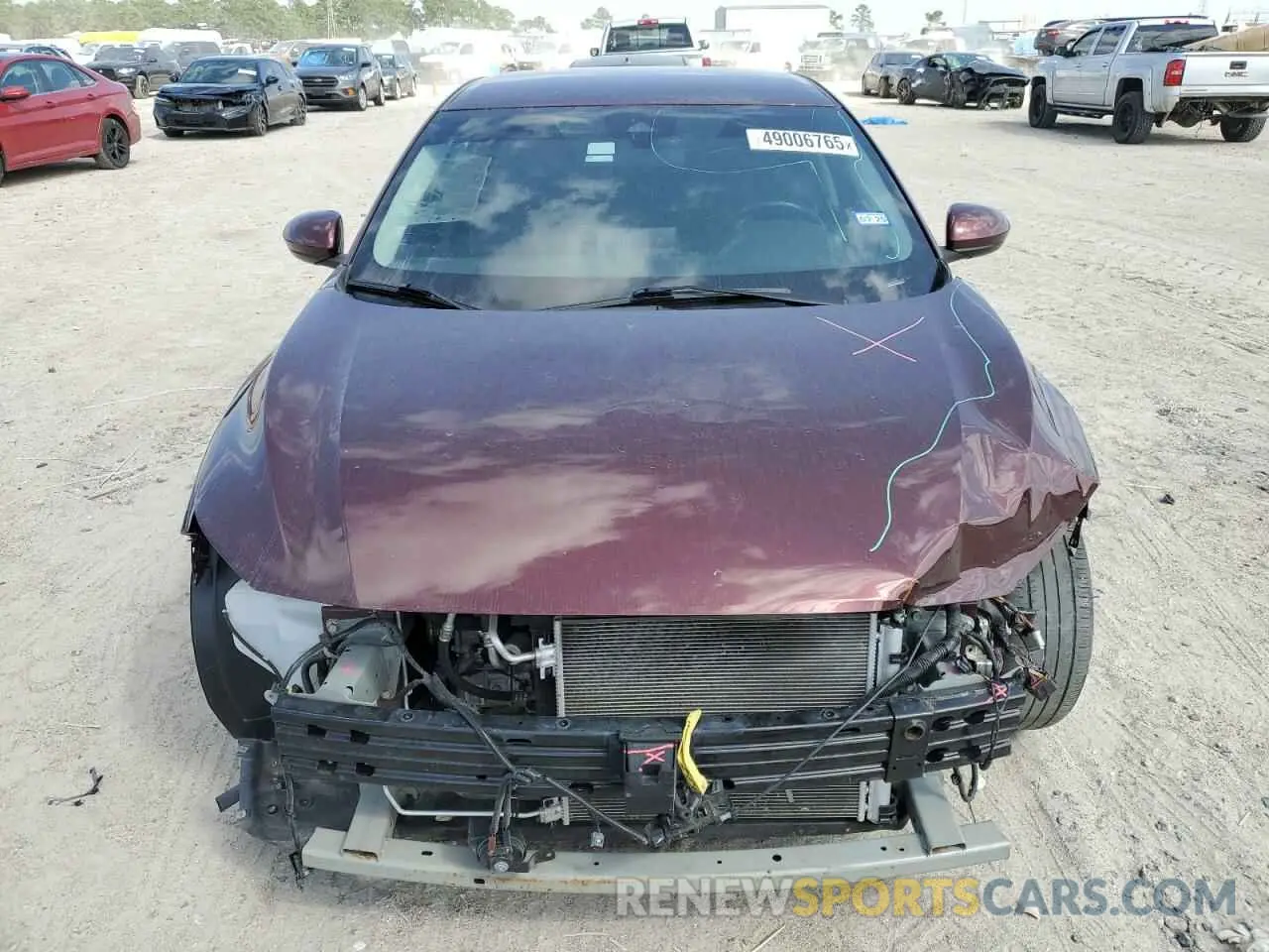 5 Photograph of a damaged car 3N1AB8CV1NY287868 NISSAN SENTRA 2022