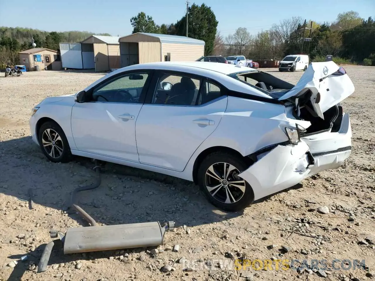 2 Photograph of a damaged car 3N1AB8CV1NY291032 NISSAN SENTRA 2022