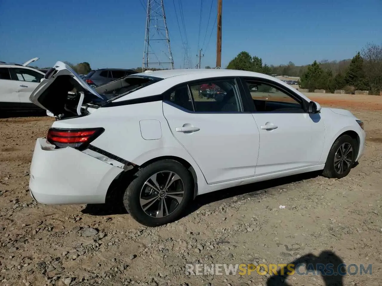 3 Photograph of a damaged car 3N1AB8CV1NY291032 NISSAN SENTRA 2022