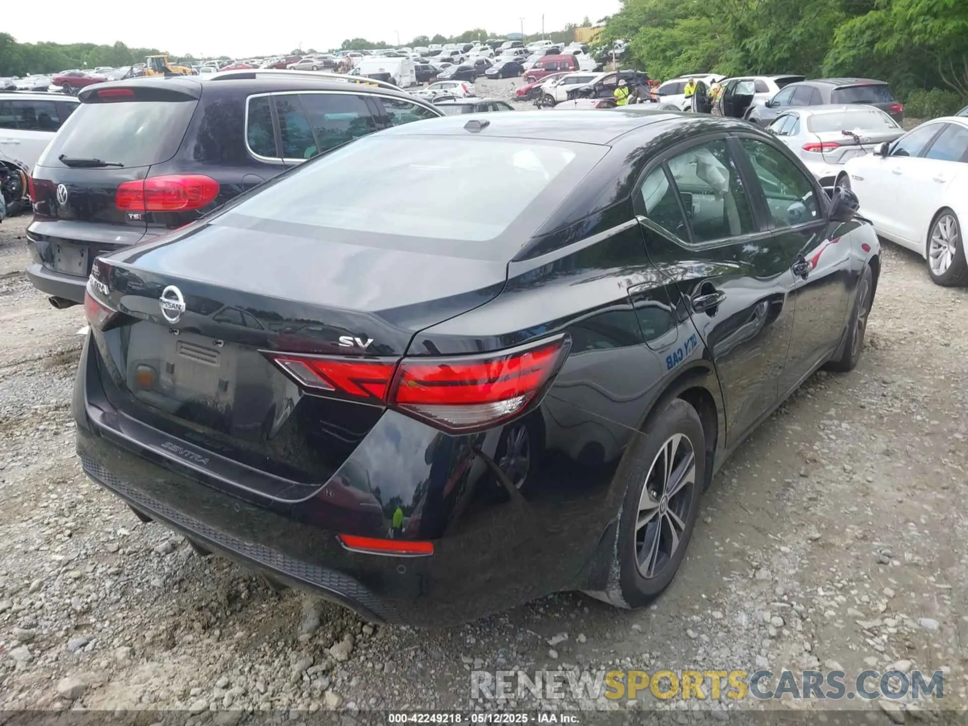 4 Фотография поврежденного автомобиля 3N1AB8CV1NY301168 NISSAN SENTRA 2022