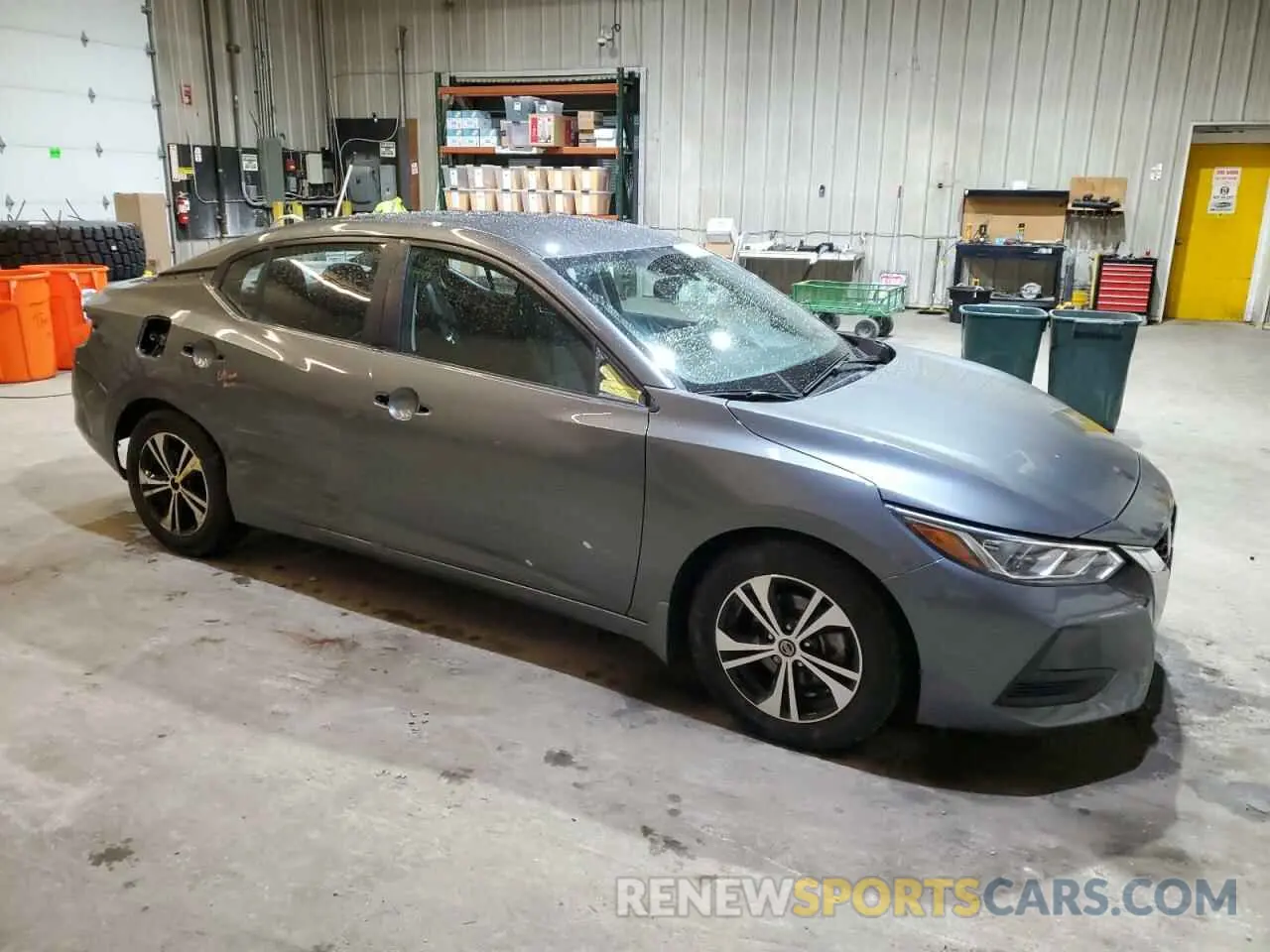 4 Photograph of a damaged car 3N1AB8CV1NY303731 NISSAN SENTRA 2022