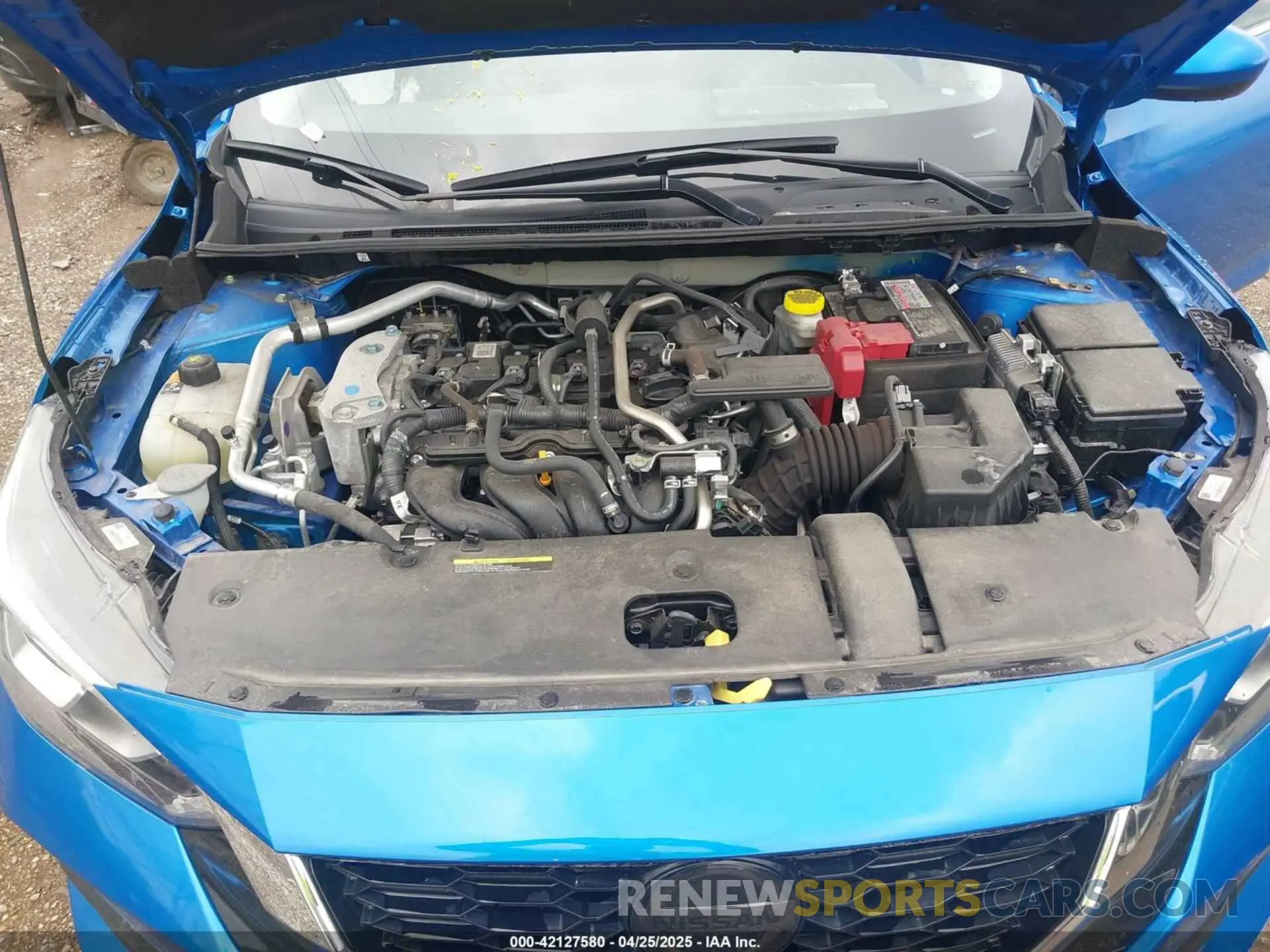 10 Photograph of a damaged car 3N1AB8CV1NY314762 NISSAN SENTRA 2022