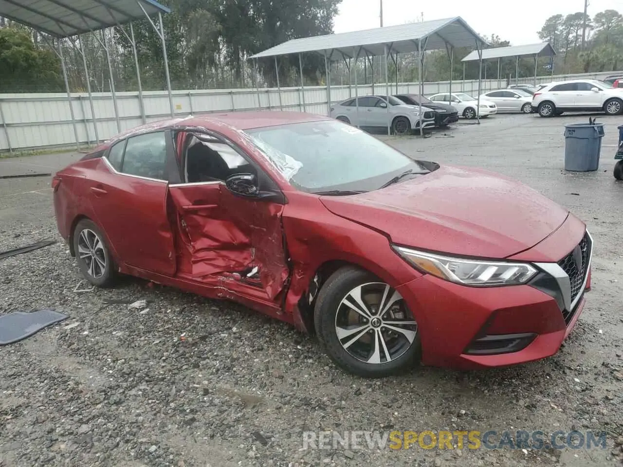 4 Фотография поврежденного автомобиля 3N1AB8CV2NY206053 NISSAN SENTRA 2022